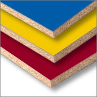 Panneaux mélaminés couleur